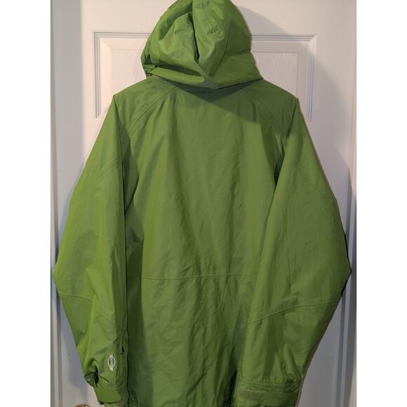 Sims Ski Coat Adult Large Green Full Zip Hooded Coat Midweight Mens Snowboard - Picture 11 of 13